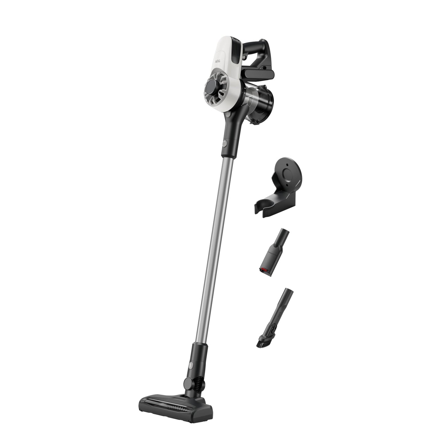 AEG QX7-1-I360 Aspiradora Sin Cable, 21,6 V, Autonomía de 50 min, 2 Velocidades, Tecnología Cyclonic, Filtración de 5 Pasos, Depósito de 0,3 L, Aspiradora Escoba y de Mano, Azul