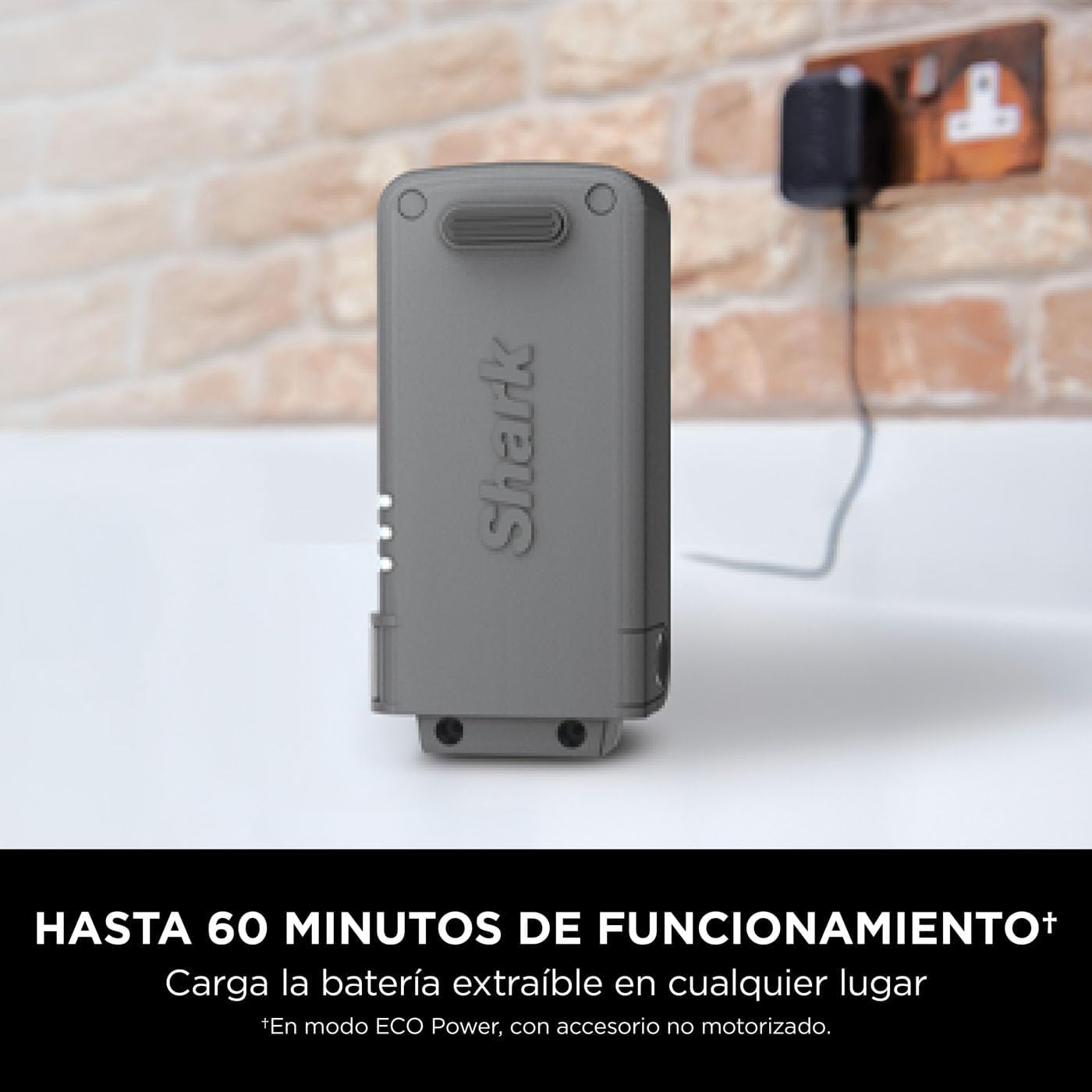 Shark Aspiradora sin cable, hasta 60 min de autonomía, tecnología Anti Hair Wrap y cabezal DuoClean flexible, con boquilla estrecha y cepillo multisuperficie, negro/cobre IZ300EU