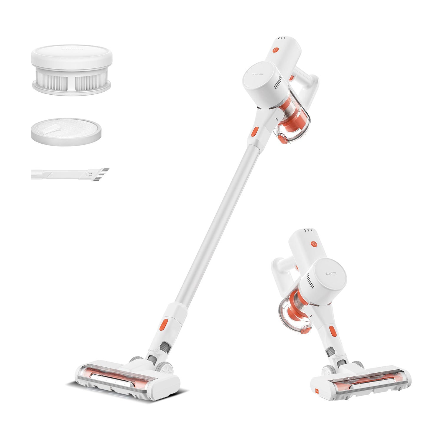 Xiaomi Vacuum Cleaner G20 MAX, Aspiradora Escoba sin Cable, 180AW, Luces LED, Display Digital, Cepillo Mascotas, filtrado eficiente, batería de Larga duración, Gris