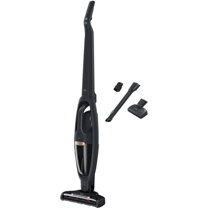 AEG QX7-1-I360 Aspiradora Sin Cable, 21,6 V, Autonomía de 50 min, 2 Velocidades, Tecnología Cyclonic, Filtración de 5 Pasos, Depósito de 0,3 L, Aspiradora Escoba y de Mano, Azul