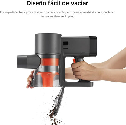 Xiaomi Vacuum Cleaner G20 MAX, Aspiradora Escoba sin Cable, 180AW, Luces LED, Display Digital, Cepillo Mascotas, filtrado eficiente, batería de Larga duración, Gris