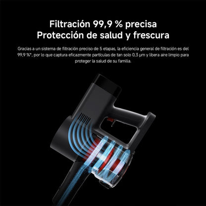 Xiaomi Vacuum Cleaner G20 MAX, Aspiradora Escoba sin Cable, 180AW, Luces LED, Display Digital, Cepillo Mascotas, filtrado eficiente, batería de Larga duración, Gris