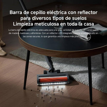 Xiaomi Vacuum Cleaner G20 MAX, Aspiradora Escoba sin Cable, 180AW, Luces LED, Display Digital, Cepillo Mascotas, filtrado eficiente, batería de Larga duración, Gris