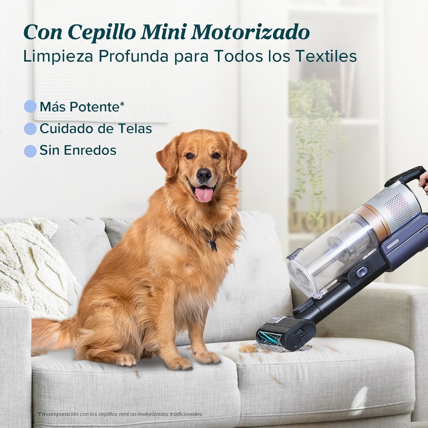 LEVOIT Aspiradora sin Cable con Mini Cepillo Turbo y Anticabello, 99,99% Filtración con HEPA, Aspiradora Escoba con Pantalla LED，Aspirador para Suelos, Coches, Pelos de Animales, hasta 60 min